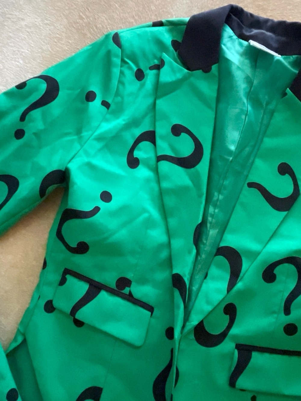 Riddler Question Mark Jacket - Picture 2 of 4